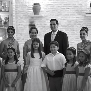 Celebración familiar preparada en Hacienda Doña Caridad